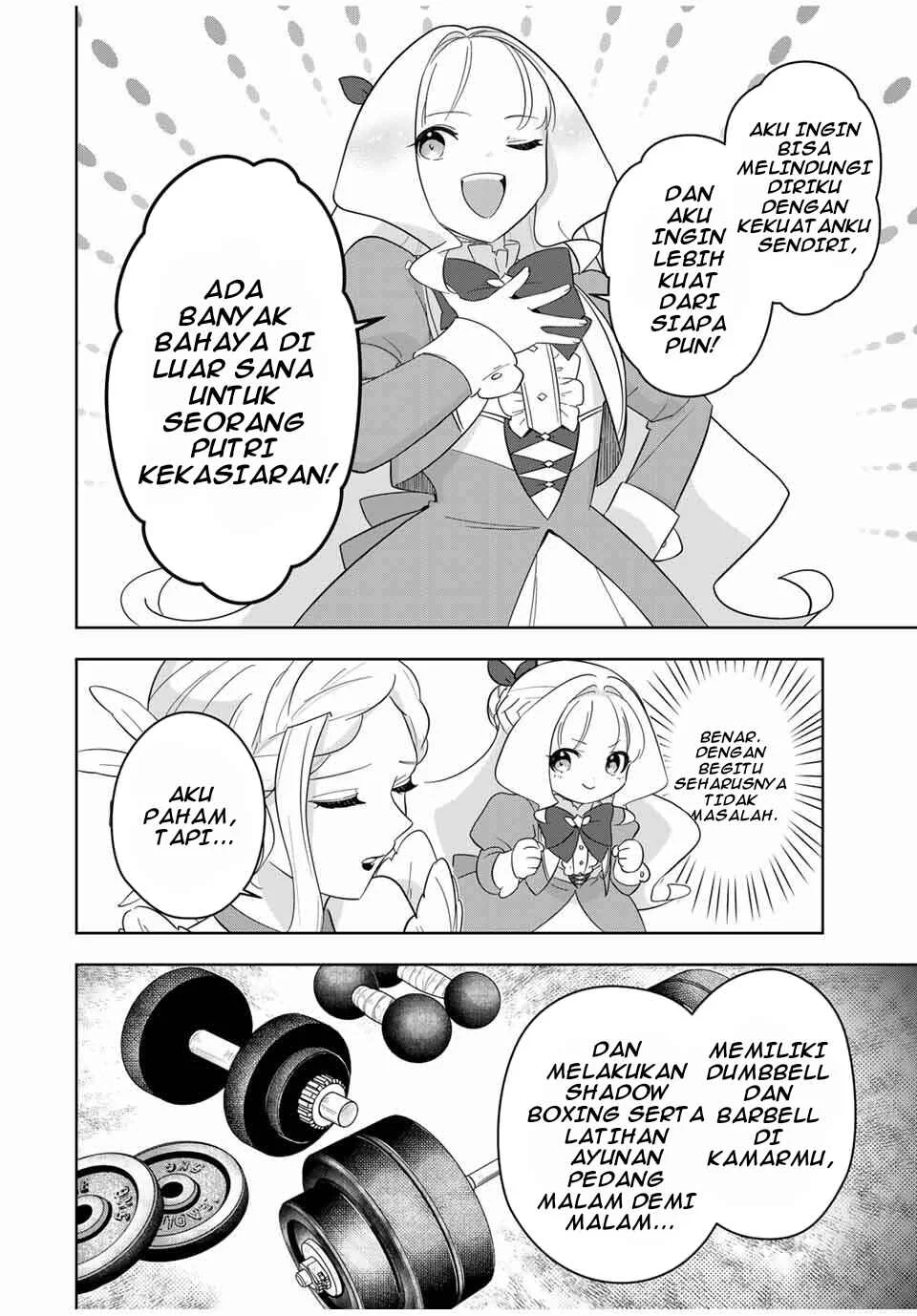 Koujo Tensei: Densetsu no Dai Madoushi (♂), Hime Kishi to Narite Densetsu no Reijou Kishidan o Tsukuri Musou Suru Chapter 1 Gambar 41