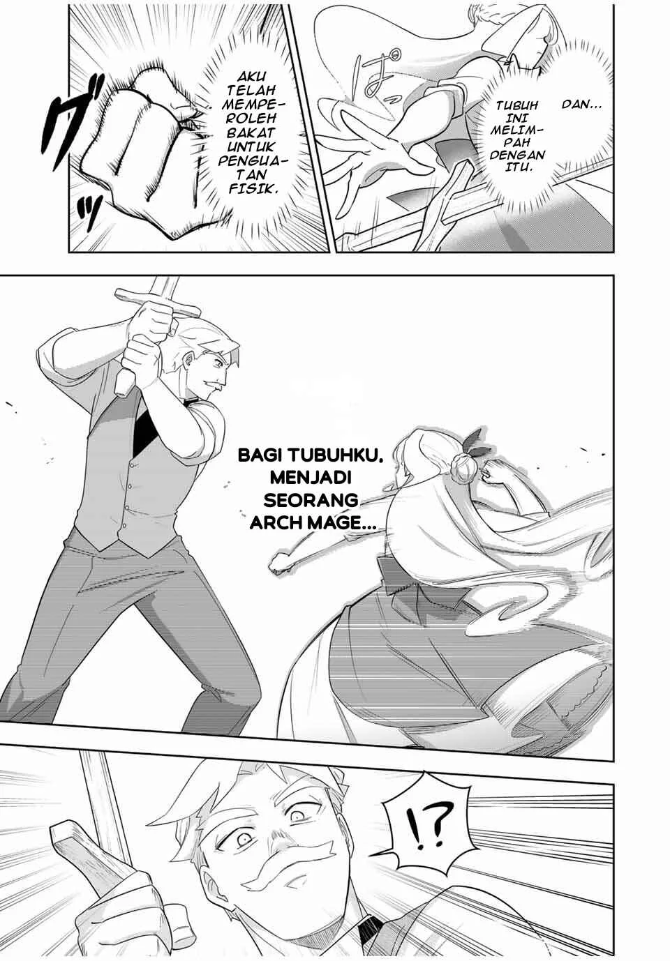 Koujo Tensei: Densetsu no Dai Madoushi (♂), Hime Kishi to Narite Densetsu no Reijou Kishidan o Tsukuri Musou Suru Chapter 1 Gambar 54