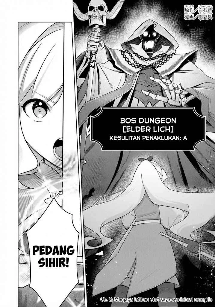 Manga Koujo Tensei: Densetsu no Dai Madoushi (♂), Hime Kishi to Narite Densetsu no Reijou Kishidan o Tsukuri Musou Suru Chapter 2 gambar 2