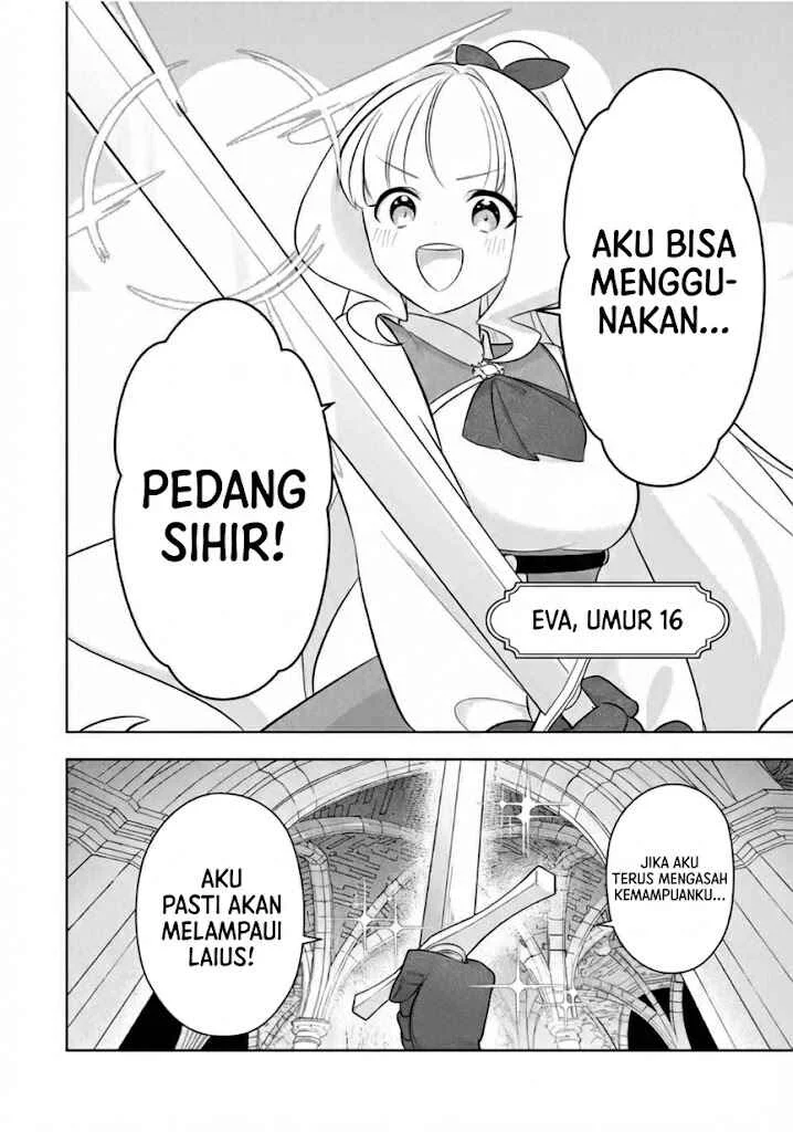 Koujo Tensei: Densetsu no Dai Madoushi (♂), Hime Kishi to Narite Densetsu no Reijou Kishidan o Tsukuri Musou Suru Chapter 2 Gambar 4