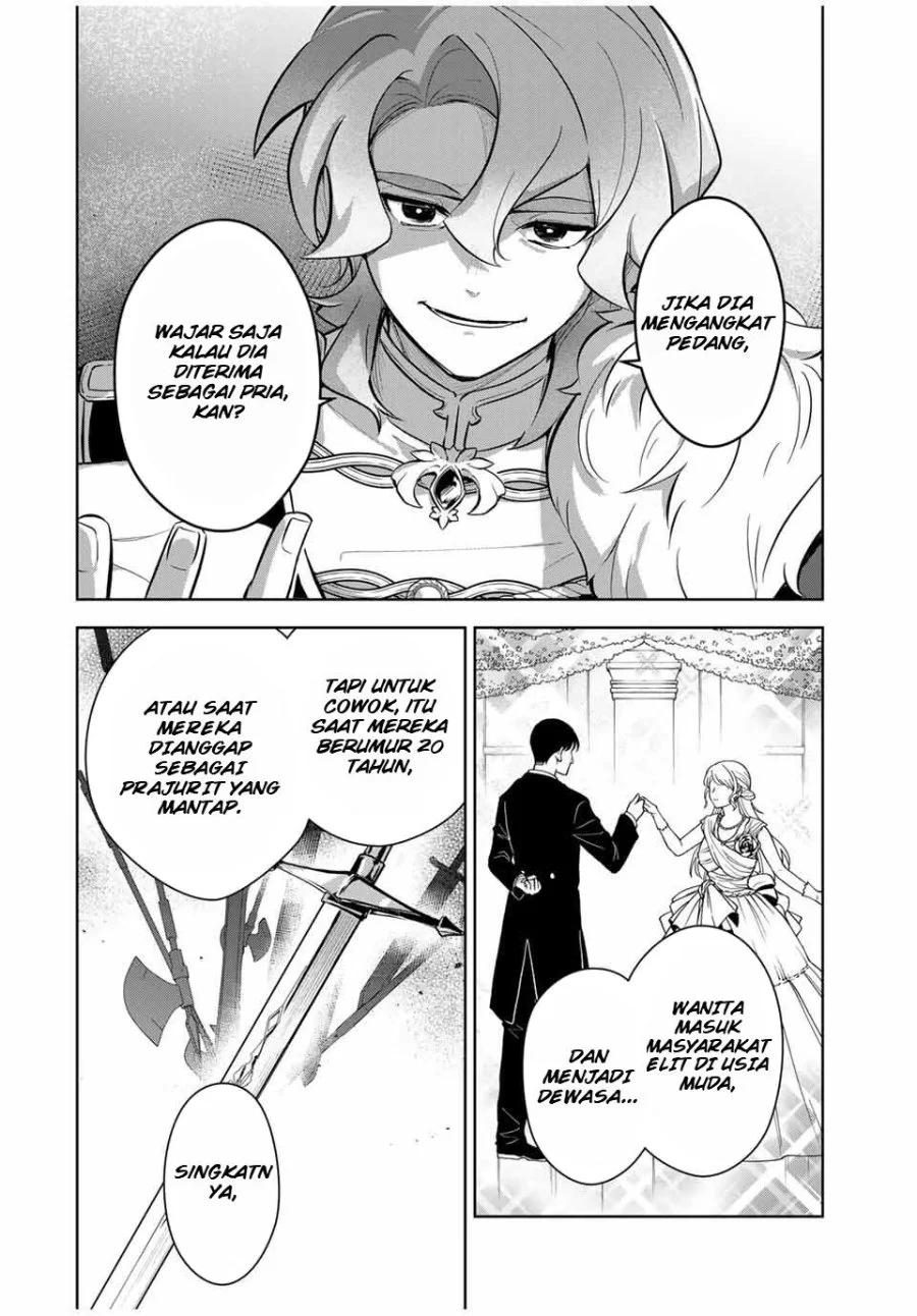 Koujo Tensei: Densetsu no Dai Madoushi (♂), Hime Kishi to Narite Densetsu no Reijou Kishidan o Tsukuri Musou Suru Chapter 3 Gambar 18