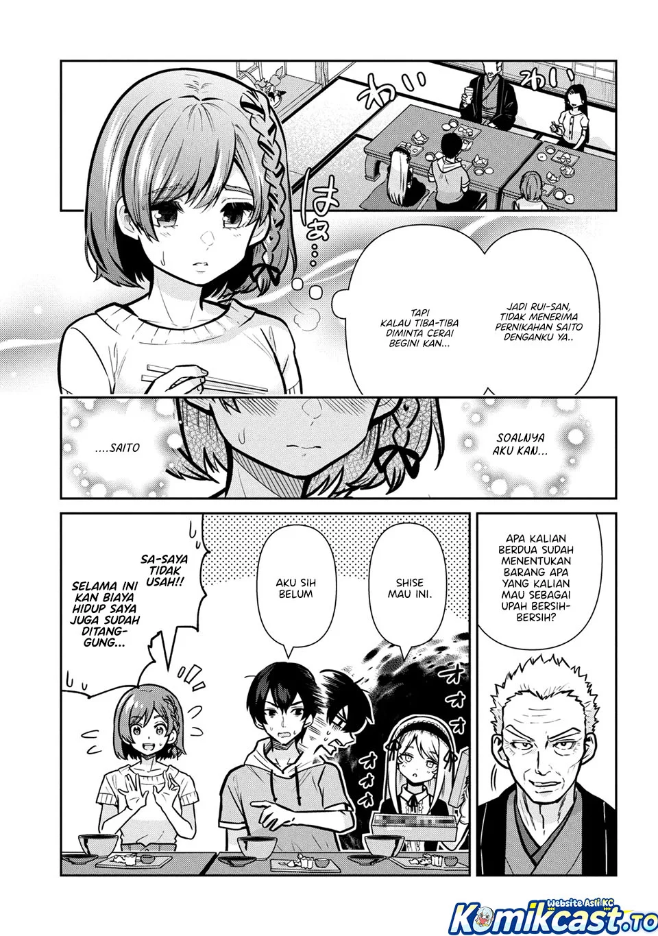 Kurasu no Daikirai na Joshi to Kekkon Suru Koto ni Natta Chapter 47 Gambar 6