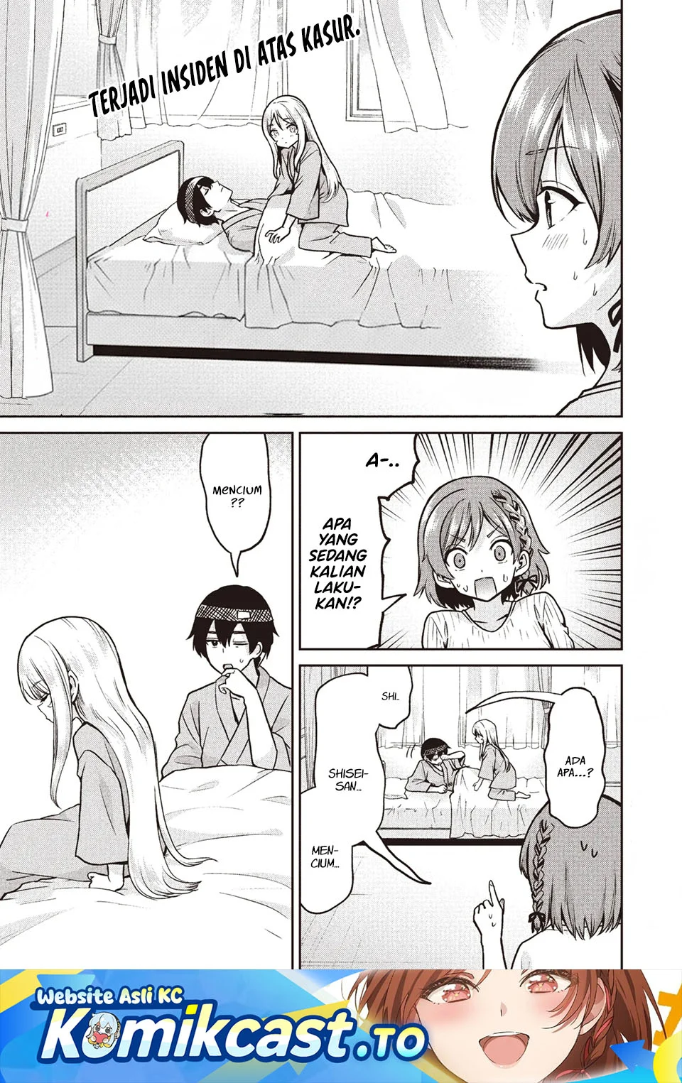 Manga Kurasu no Daikirai na Joshi to Kekkon Suru Koto ni Natta Chapter 49 gambar 2