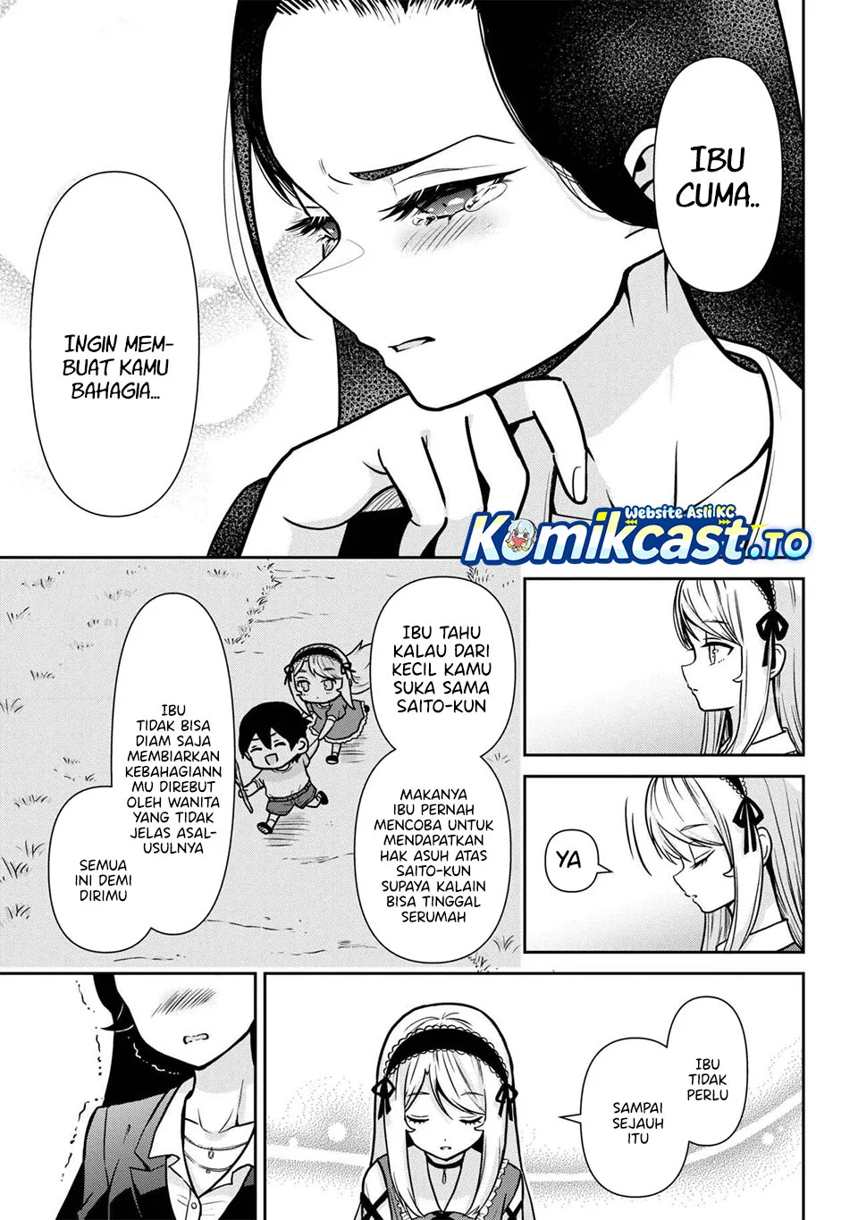 Kurasu no Daikirai na Joshi to Kekkon Suru Koto ni Natta Chapter 50 Gambar 8