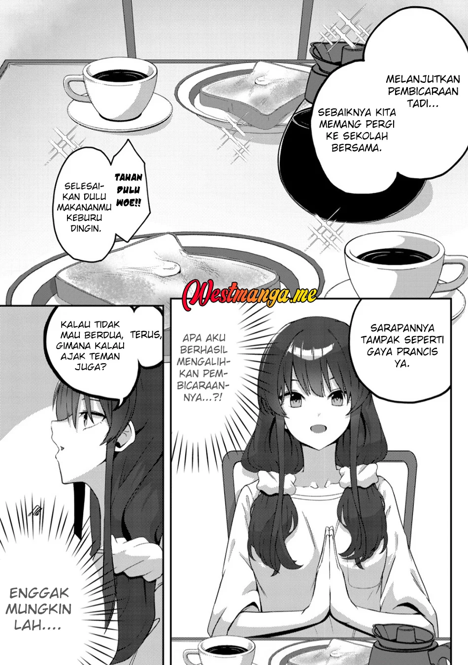 Kurokami Seiso No Reikoku Bishojo Wo Tasuketara, Ore to Ni Nin Kiri No Toki Dake De Reru Yo Ni Natta Ken Chapter 4 Gambar 5