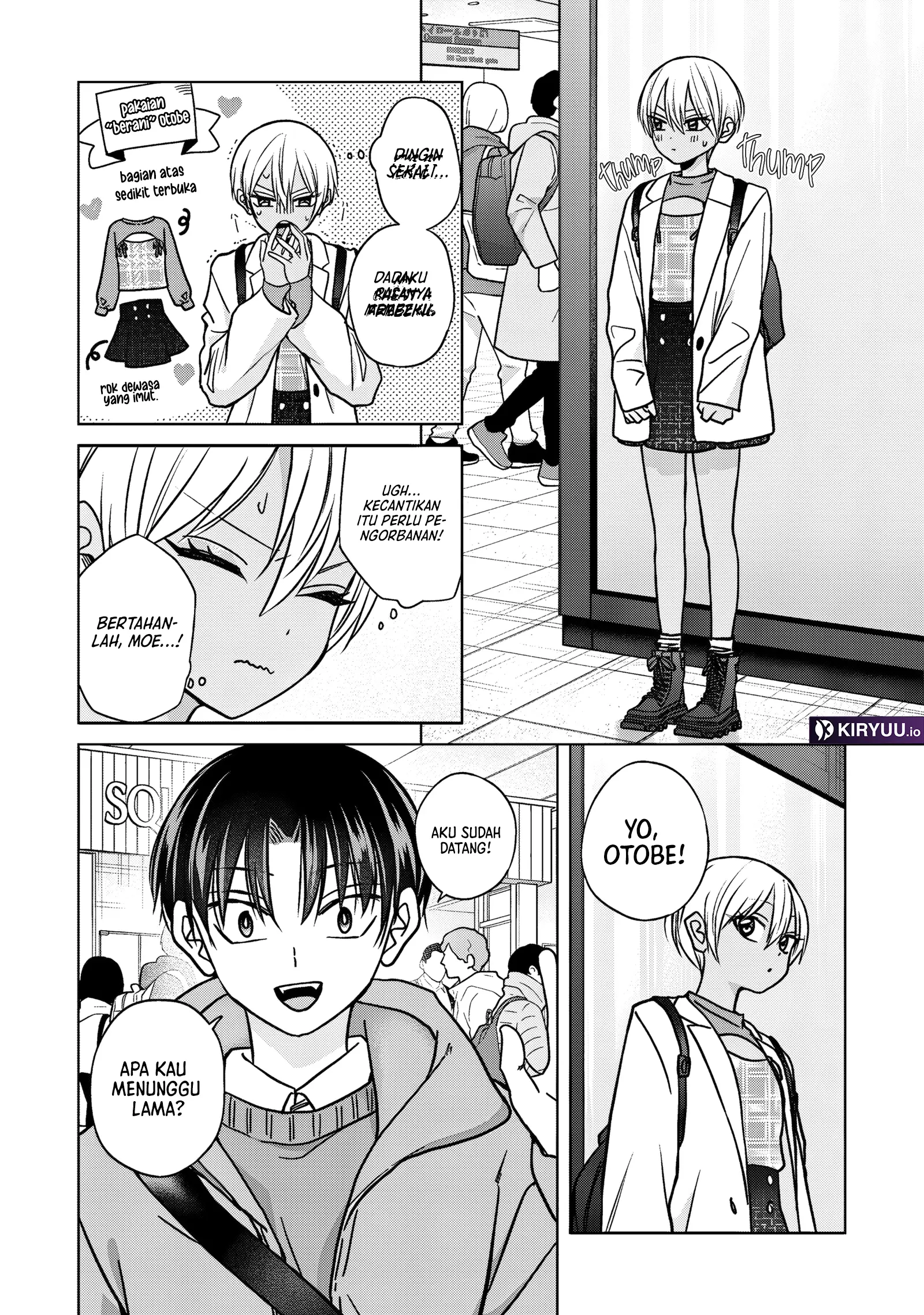 Kusunoki-san wa Koukou Debut ni Shippai shite Iru Chapter 50 Gambar 6