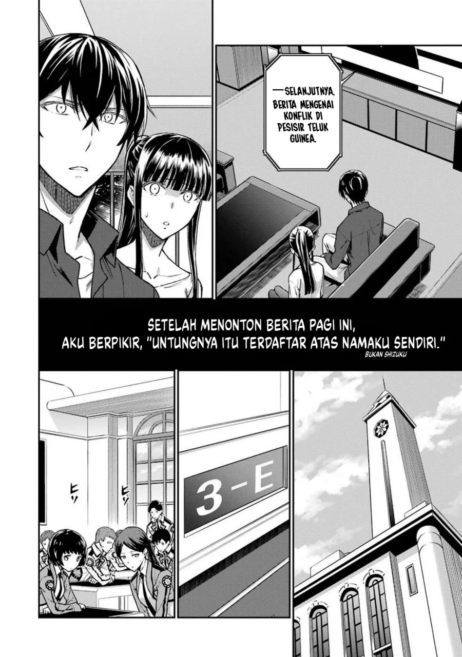 Mahouka Koukou no Rettouse Koritsu-hen Chapter 2 Gambar 4