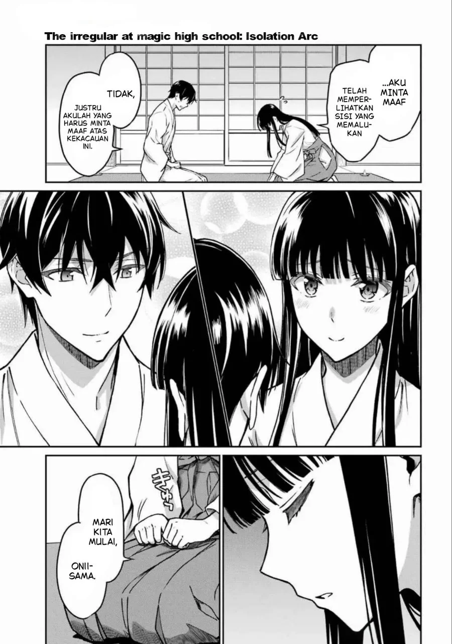 Mahouka Koukou no Rettouse Koritsu-hen Chapter 21 Gambar 20