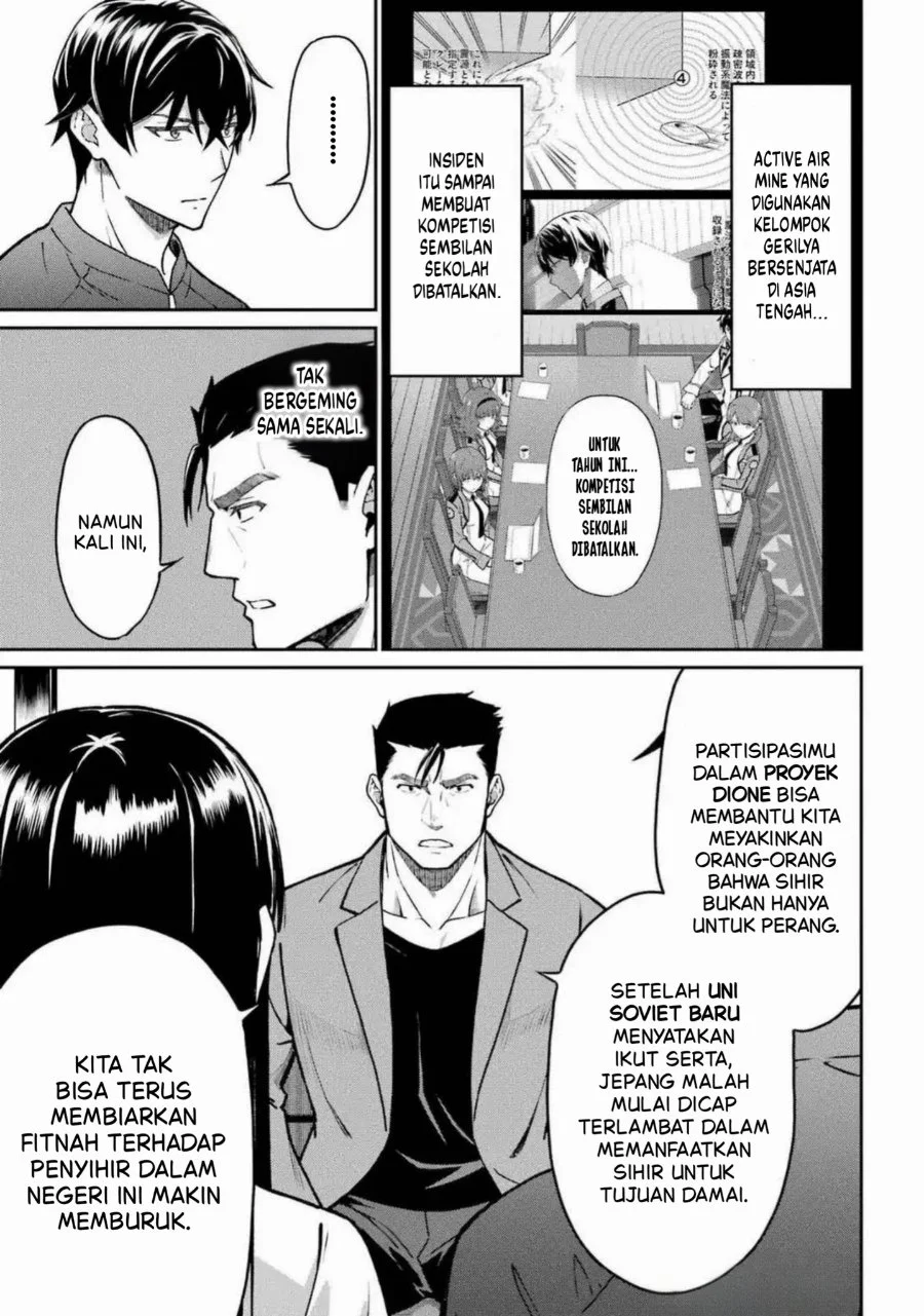 Mahouka Koukou no Rettouse Koritsu-hen Chapter 22 Gambar 19