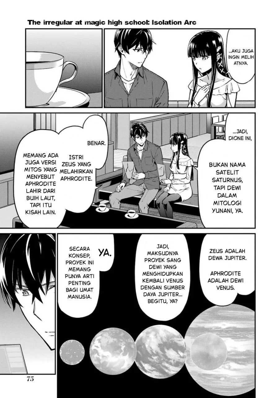 Mahouka Koukou no Rettouse Koritsu-hen Chapter 4 Gambar 5