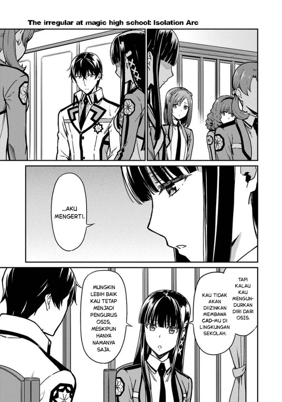 Mahouka Koukou no Rettouse Koritsu-hen Chapter 5 Gambar 15
