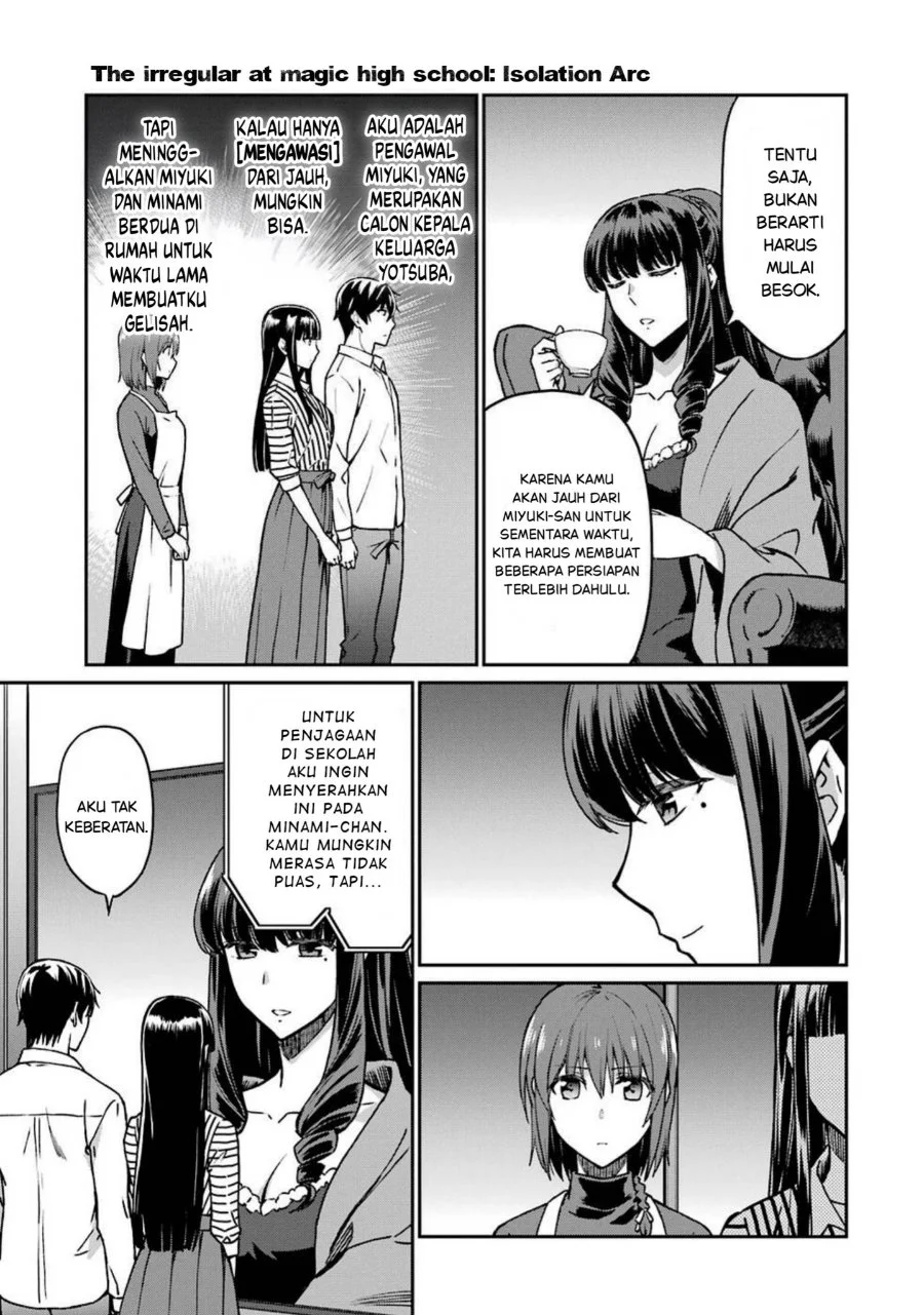 Mahouka Koukou no Rettouse Koritsu-hen Chapter 5 Gambar 21