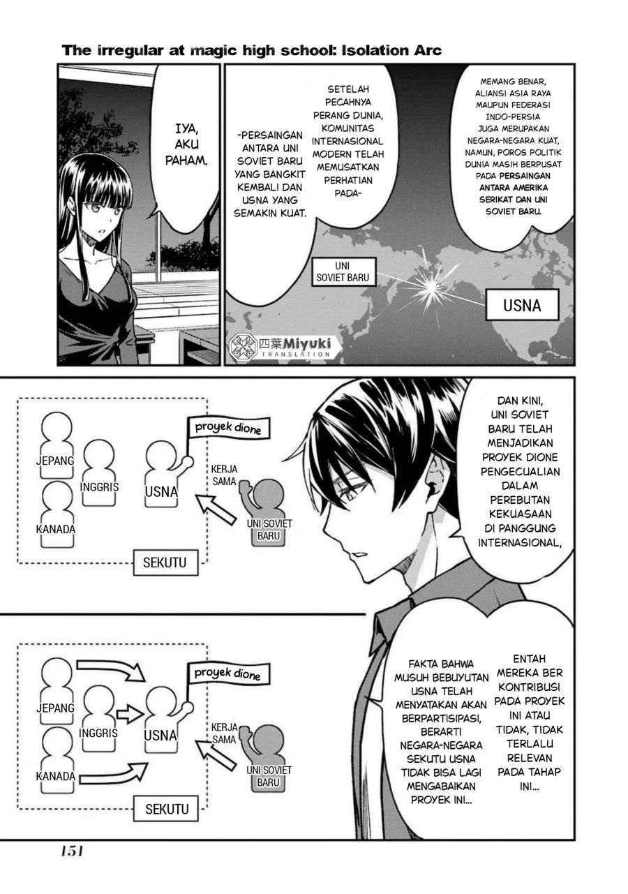 Mahouka Koukou no Rettouse Koritsu-hen Chapter 7 Gambar 19