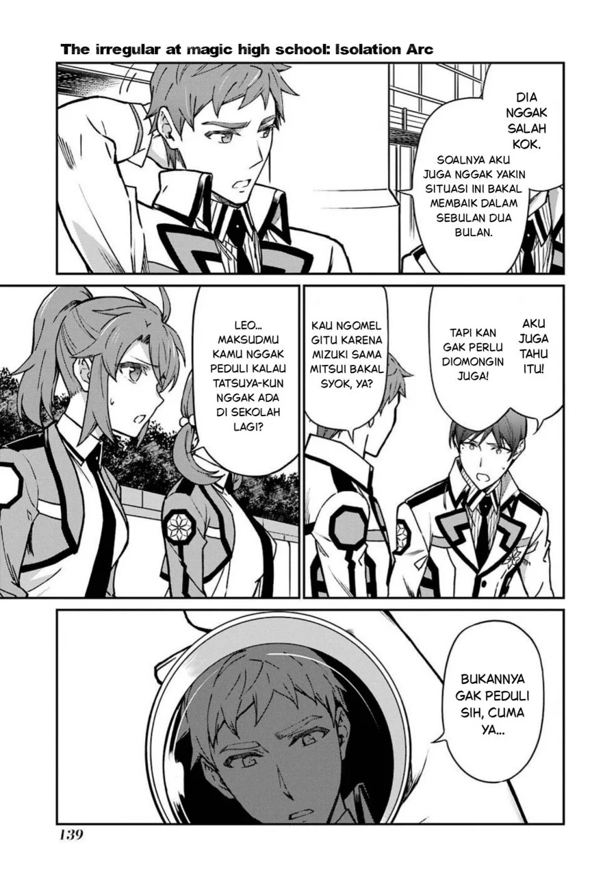Mahouka Koukou no Rettouse Koritsu-hen Chapter 7 Gambar 7