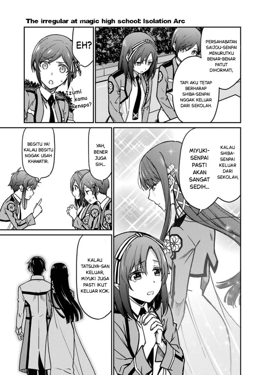 Mahouka Koukou no Rettouse Koritsu-hen Chapter 7 Gambar 9