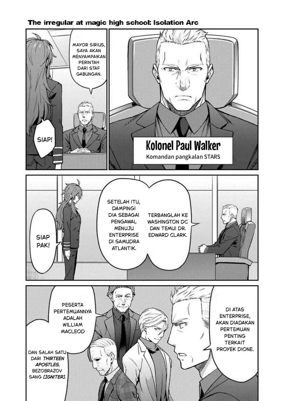 Mahouka Koukou no Rettouse Koritsu-hen Chapter 8 Gambar 14