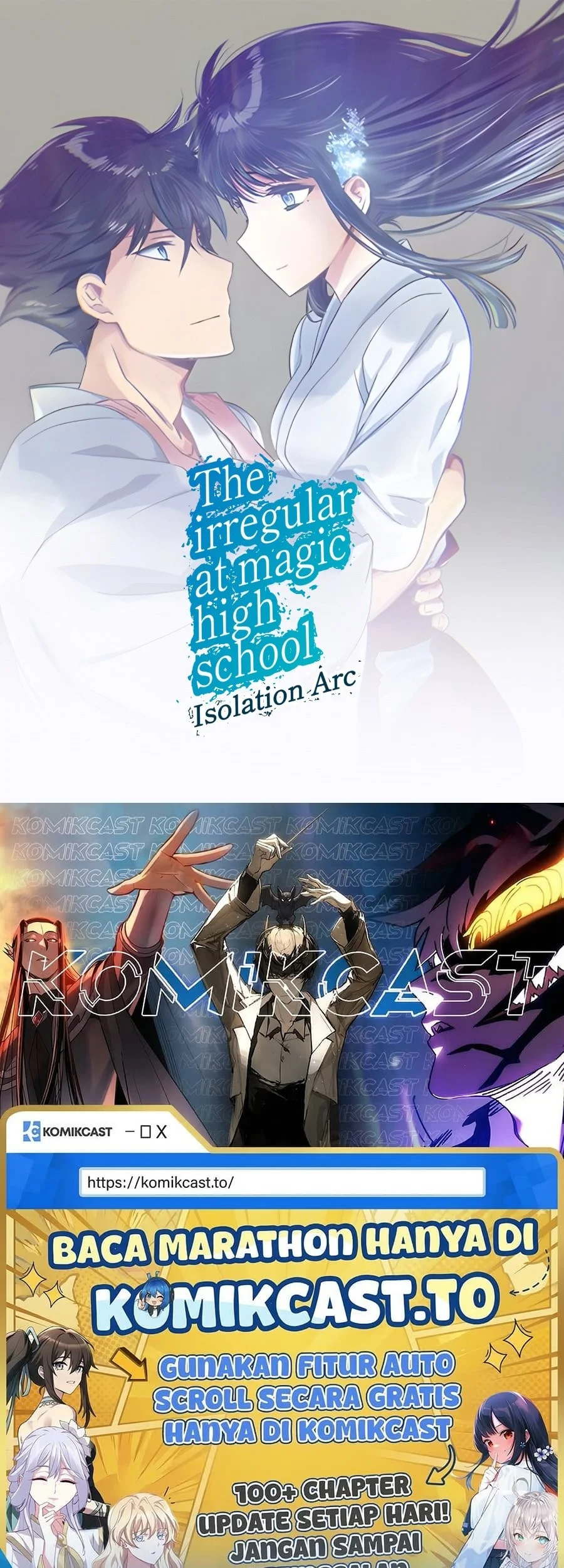 Mahouka Koukou no Rettouse Koritsu-hen Chapter 8 Gambar 22