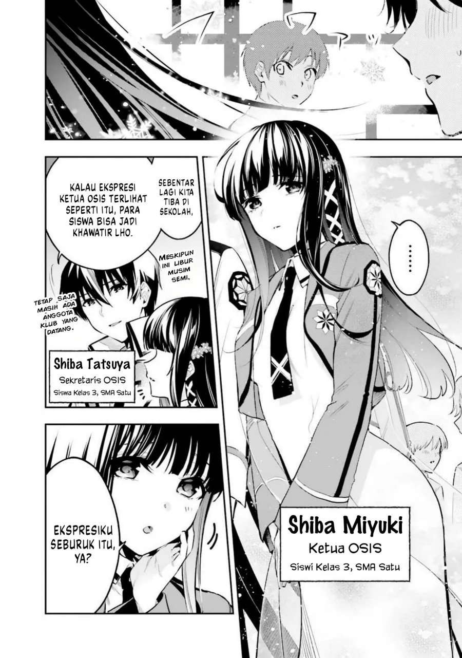 Mahouka Koukou no Rettousei Douran no Joshou-hen Chapter 1 Gambar 4