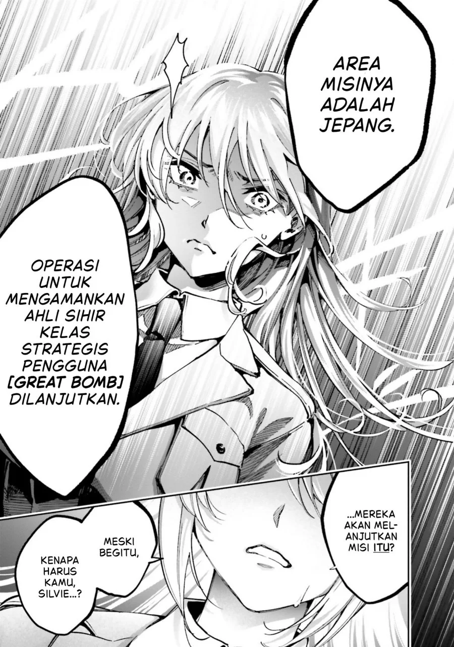 Mahouka Koukou no Rettousei Douran no Joshou-hen Chapter 13 Gambar 17