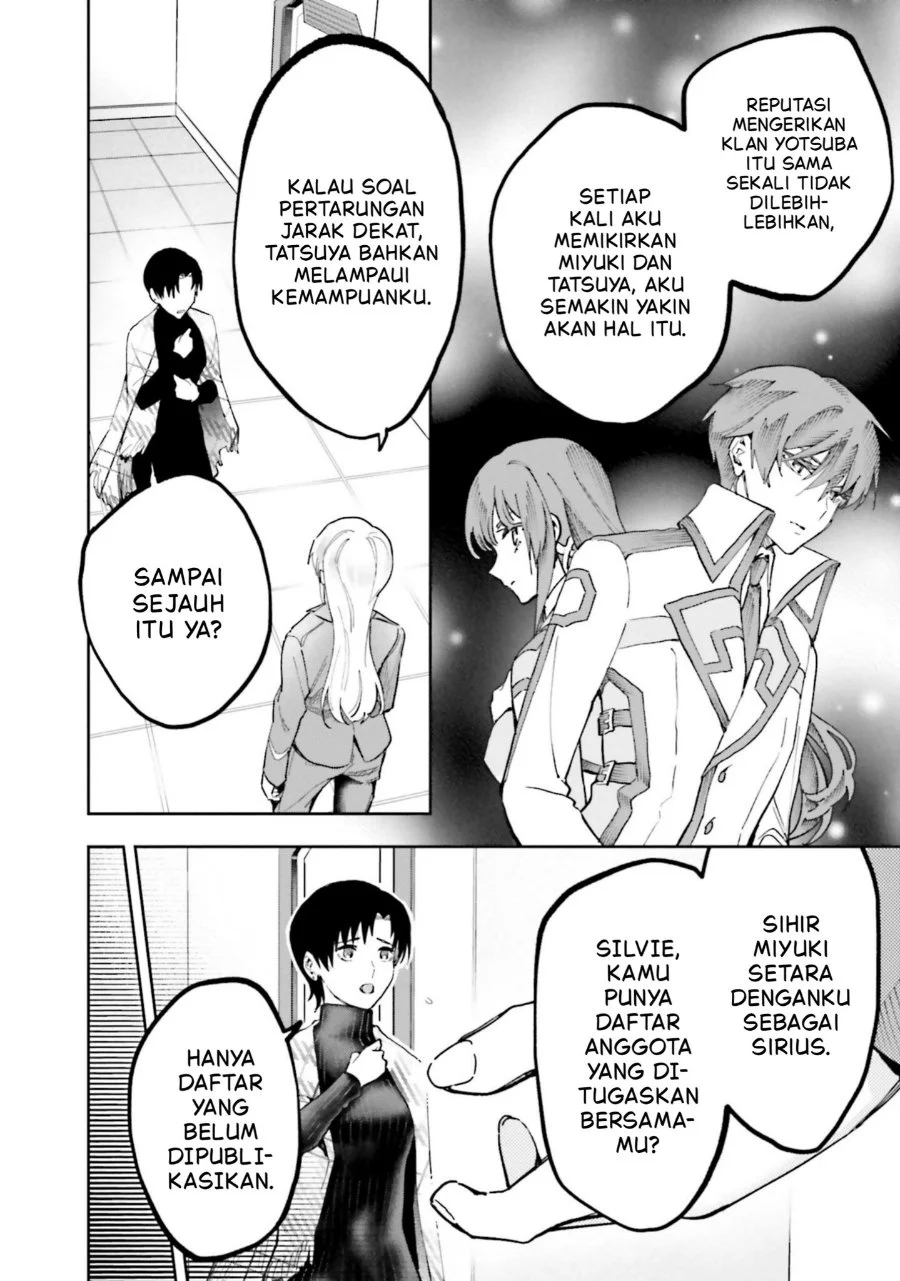 Mahouka Koukou no Rettousei Douran no Joshou-hen Chapter 13 Gambar 20