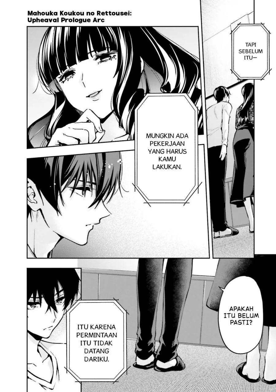 Mahouka Koukou no Rettousei Douran no Joshou-hen Chapter 14 Gambar 8