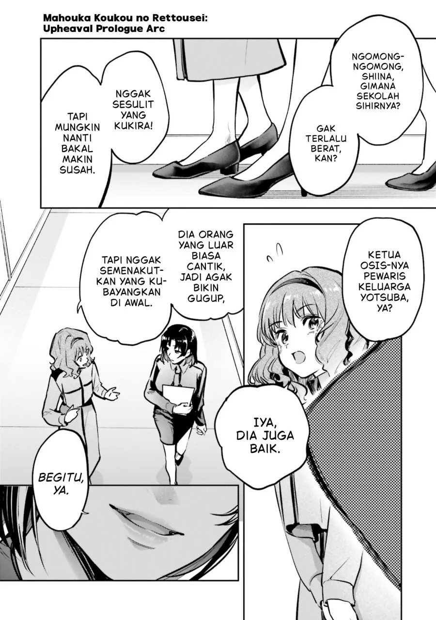 Mahouka Koukou no Rettousei Douran no Joshou-hen Chapter 18 Gambar 21