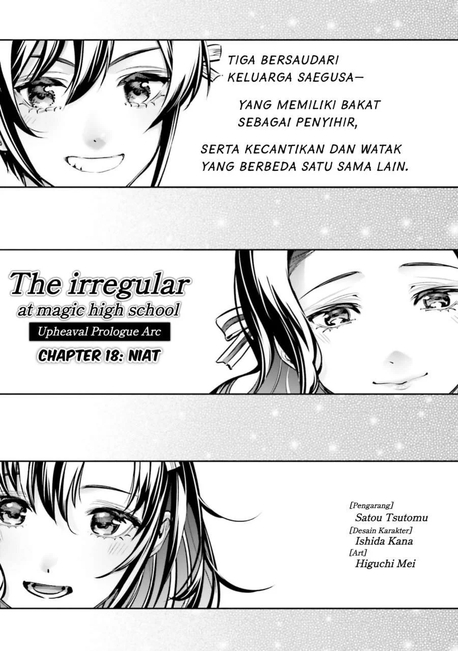 Komik Mahouka Koukou no Rettousei – Douran no Joushou-hen Chapter 18 gambar 1