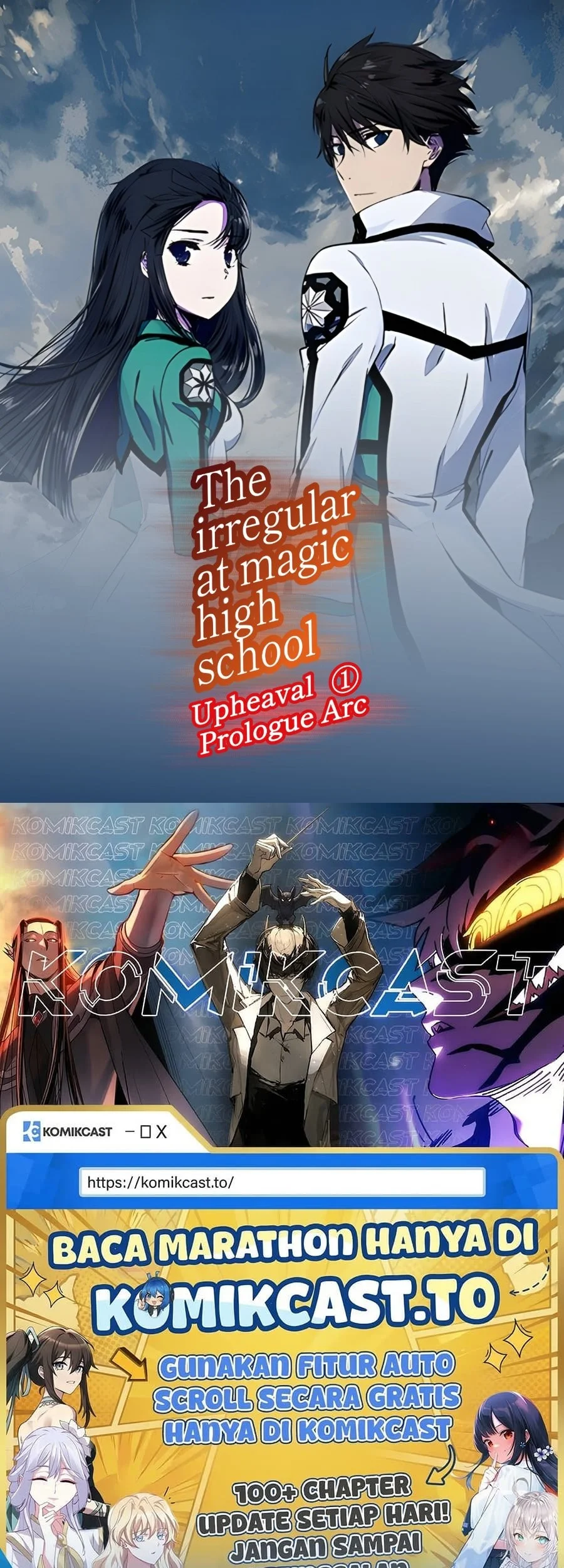 Mahouka Koukou no Rettousei Douran no Joshou-hen Chapter 2 Gambar 24