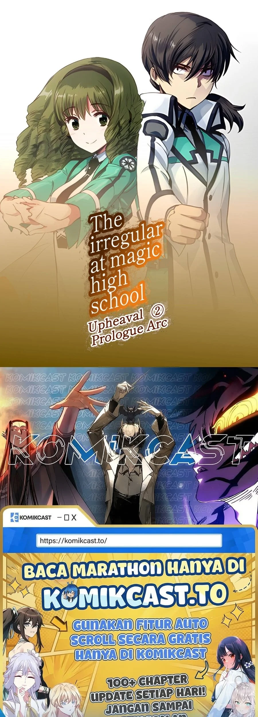 Mahouka Koukou no Rettousei Douran no Joshou-hen Chapter 27 Gambar 34