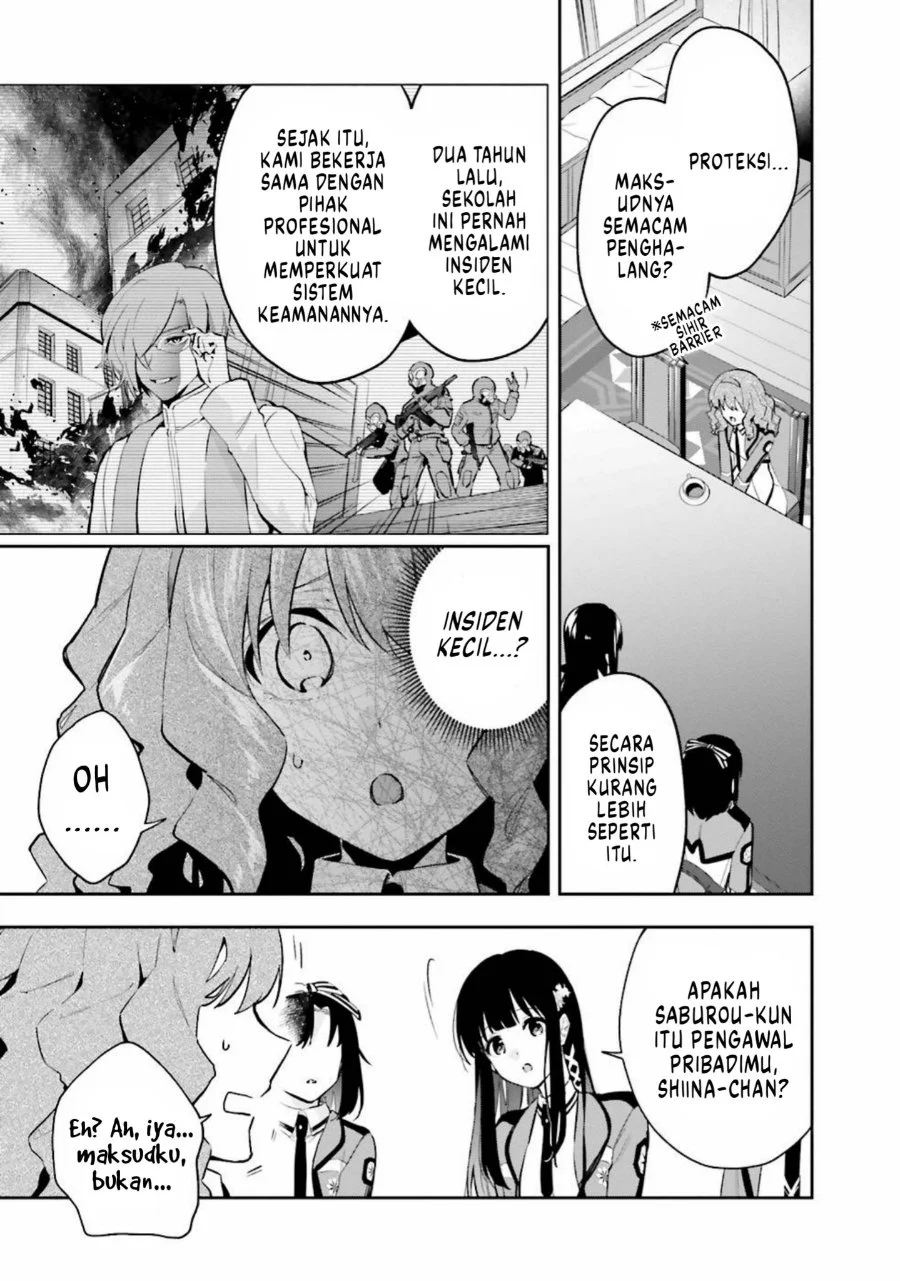 Mahouka Koukou no Rettousei Douran no Joshou-hen Chapter 6 Gambar 5
