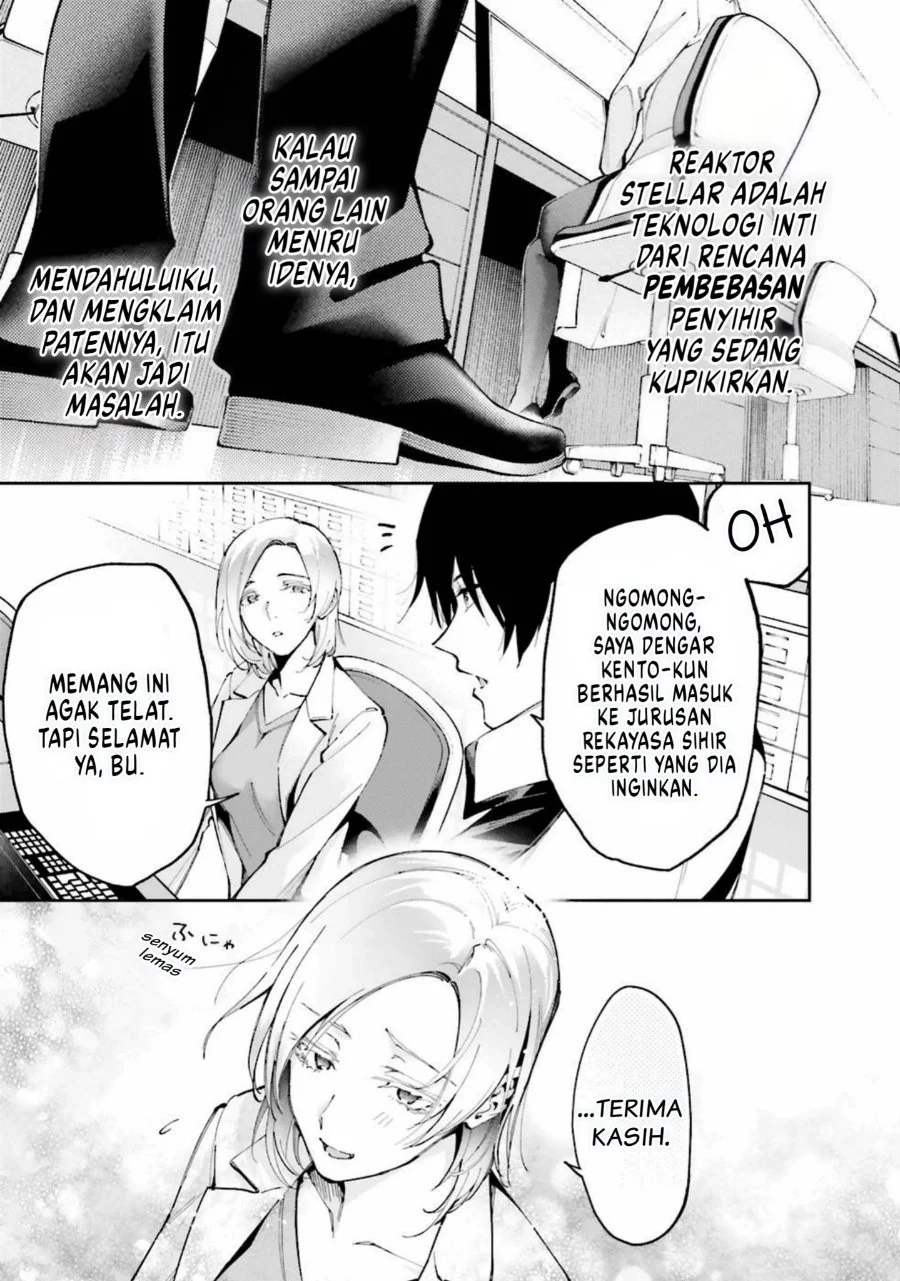 Mahouka Koukou no Rettousei Douran no Joshou-hen Chapter 9 Gambar 18