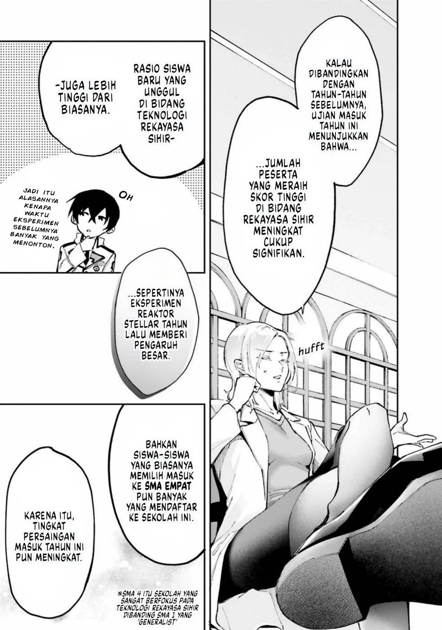Mahouka Koukou no Rettousei Douran no Joshou-hen Chapter 9 Gambar 20