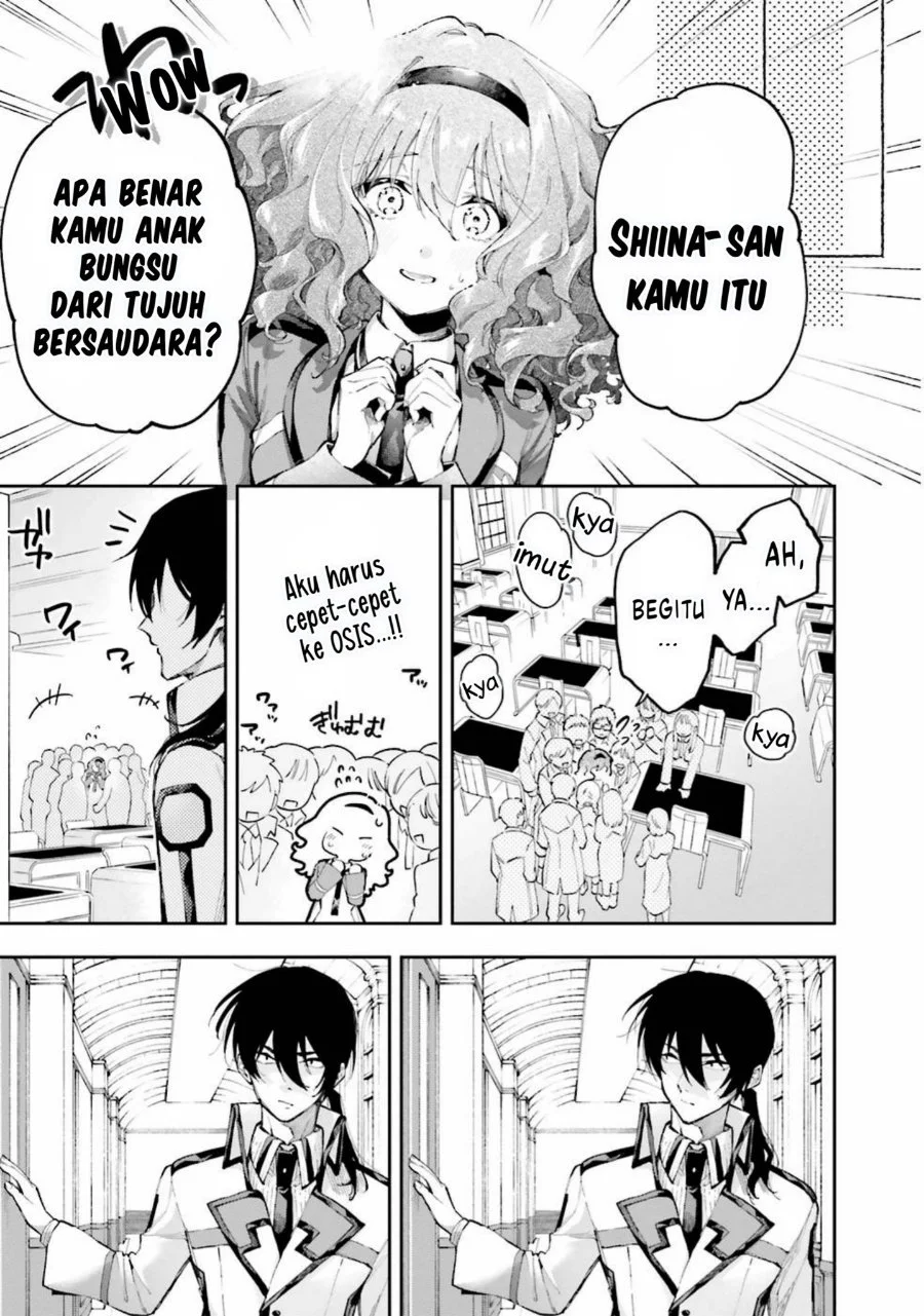 Mahouka Koukou no Rettousei Douran no Joshou-hen Chapter 9 Gambar 22