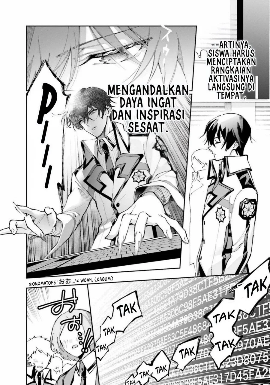 Mahouka Koukou no Rettousei Douran no Joshou-hen Chapter 9 Gambar 7