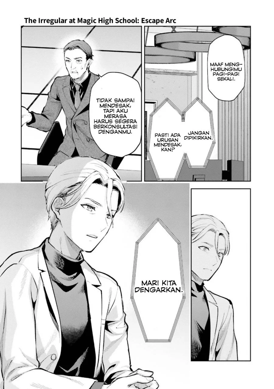 Mahouka Koukou no Rettousei Escape-hen Chapter 10 Gambar 5