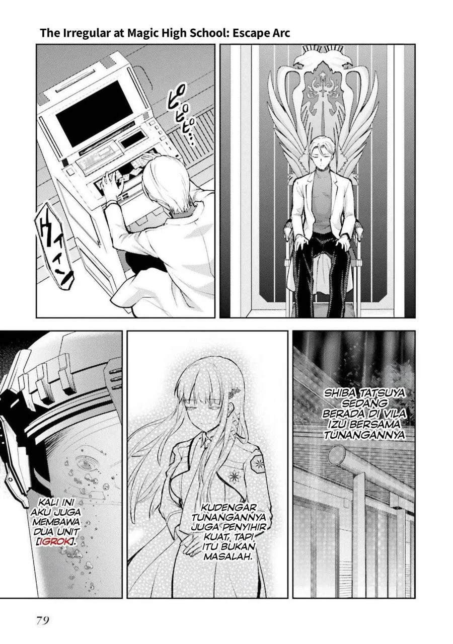 Mahouka Koukou no Rettousei Escape-hen Chapter 16 Gambar 17