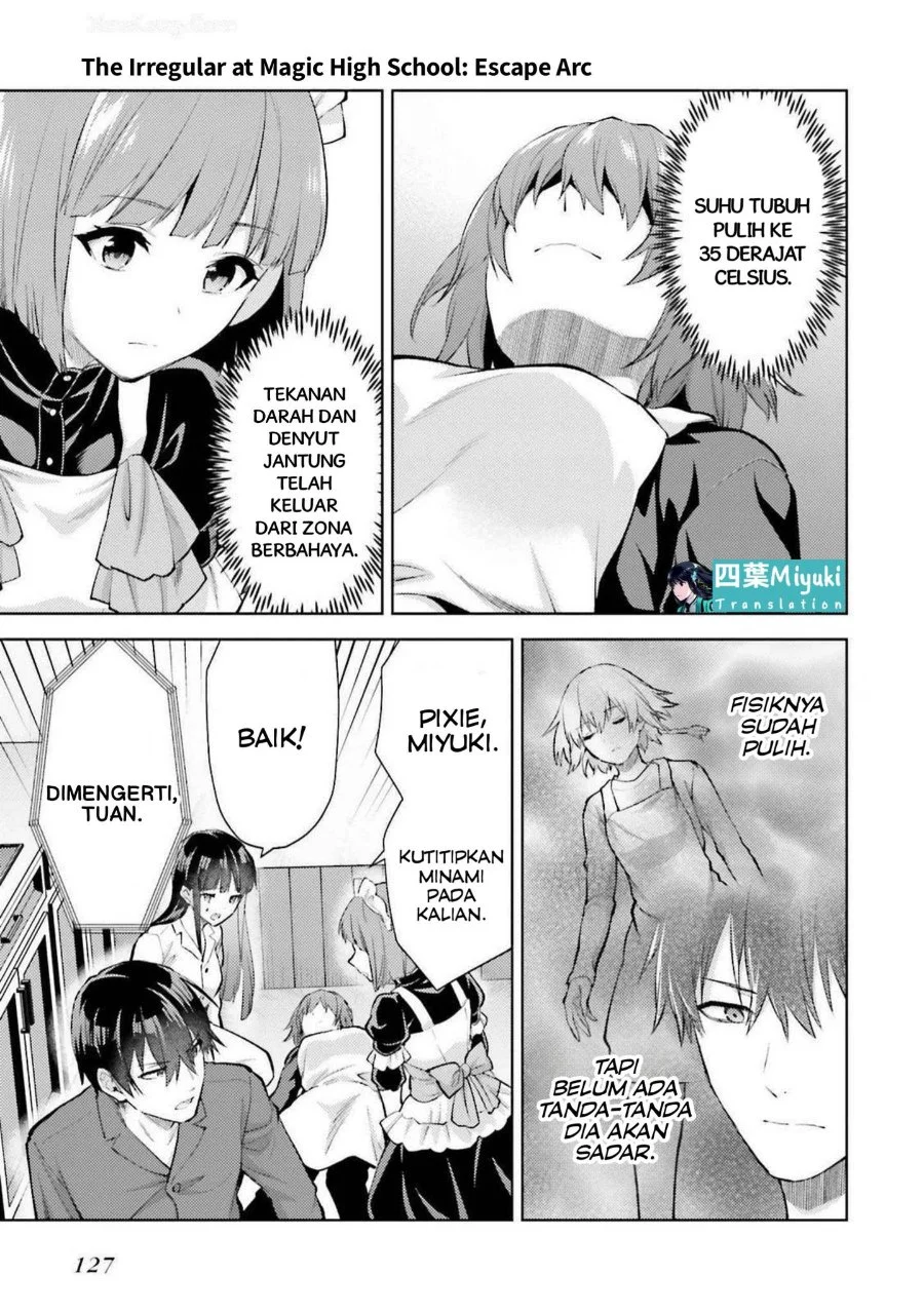 Mahouka Koukou no Rettousei Escape-hen Chapter 18 Gambar 19