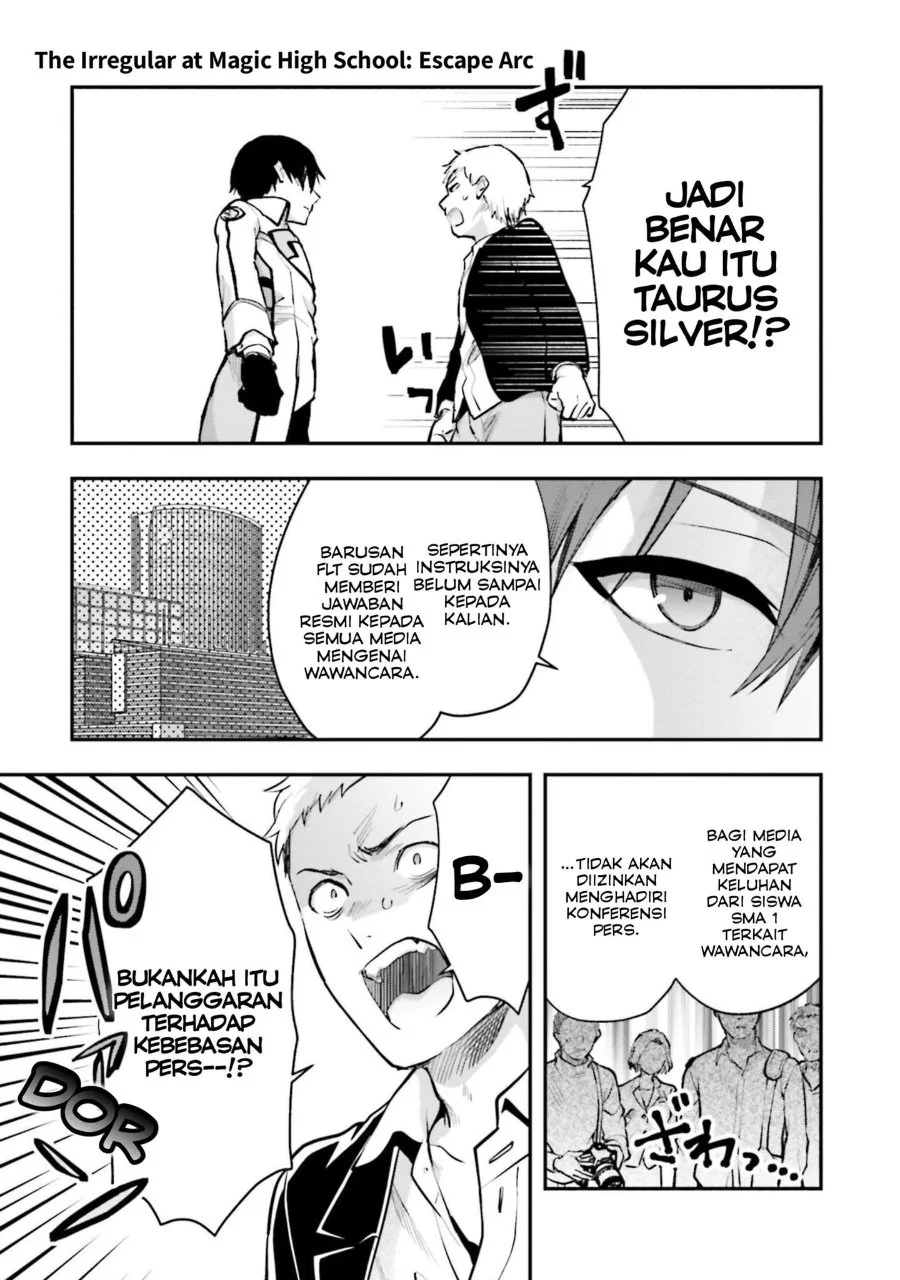 Mahouka Koukou no Rettousei Escape-hen Chapter 2 Gambar 5