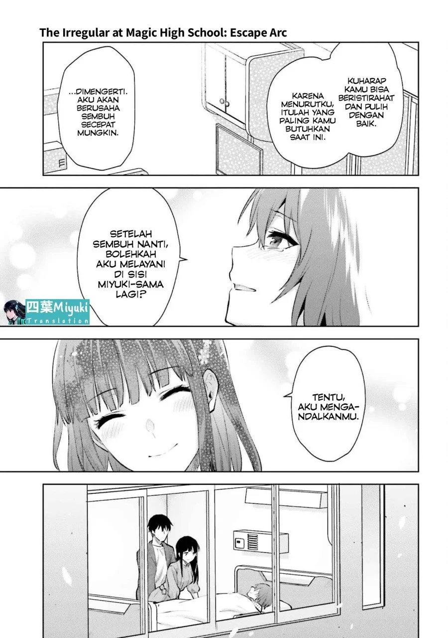 Mahouka Koukou no Rettousei Escape-hen Chapter 21 Gambar 19