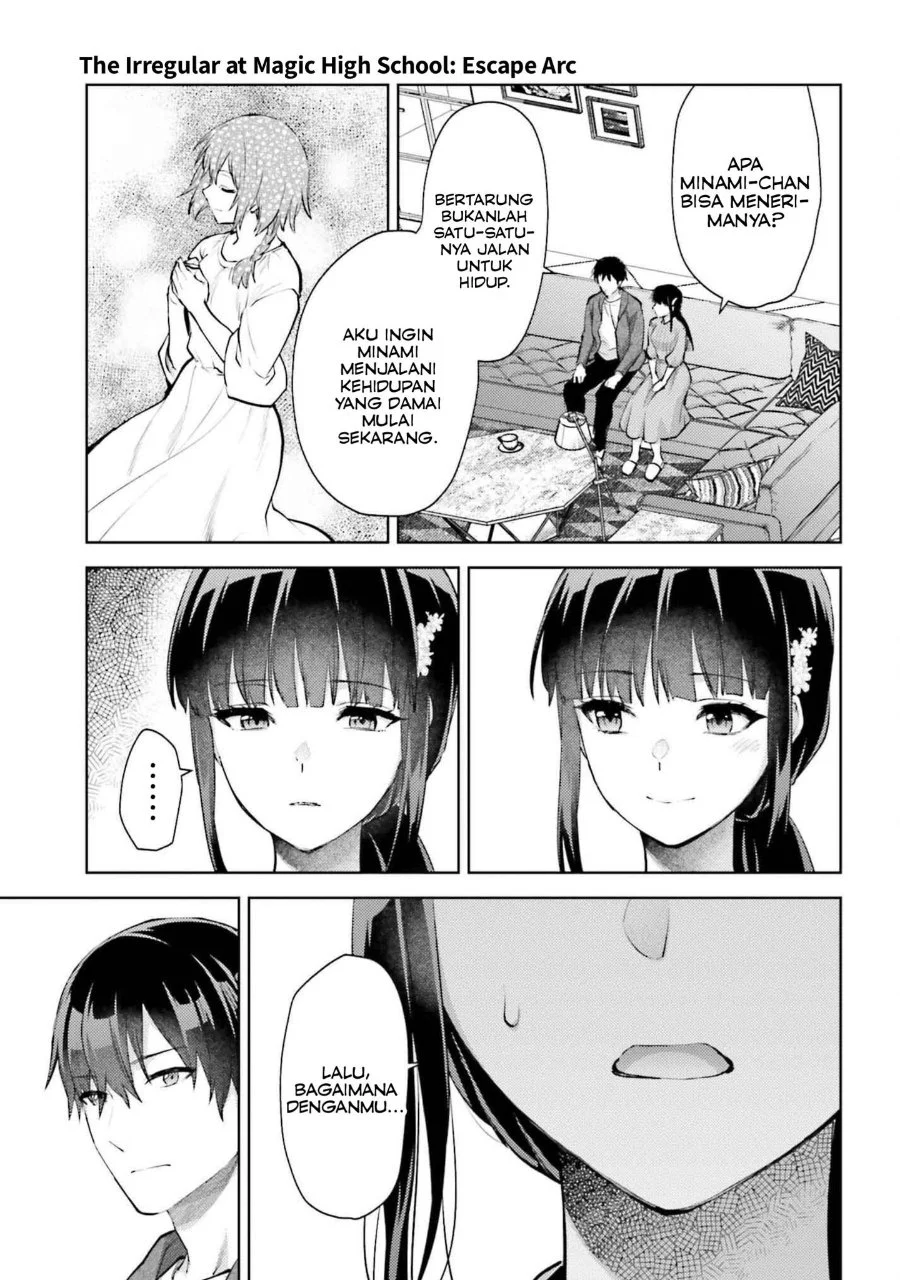 Mahouka Koukou no Rettousei Escape-hen Chapter 21 Gambar 23