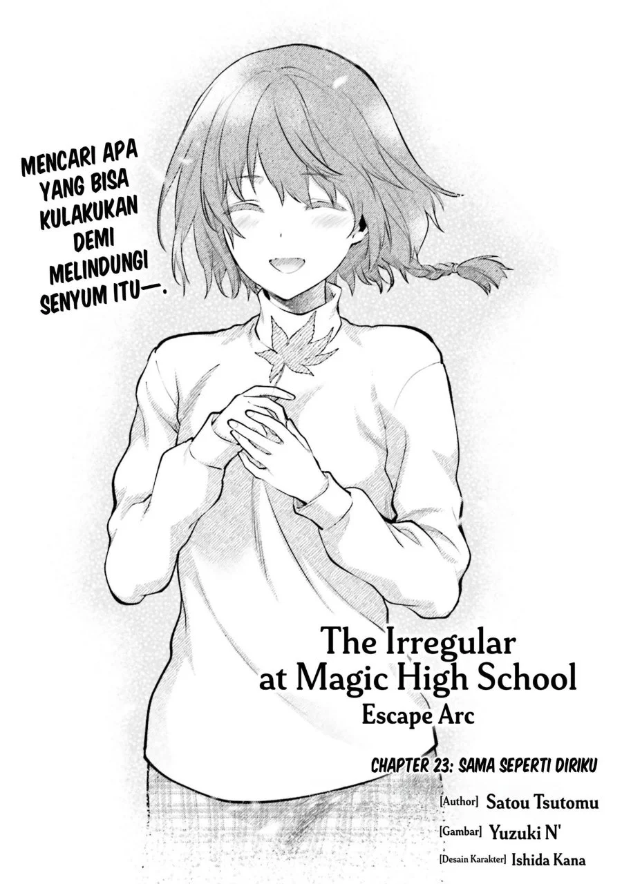Komik Mahouka Koukou no Rettousei Escape-hen Chapter 23 gambar 1