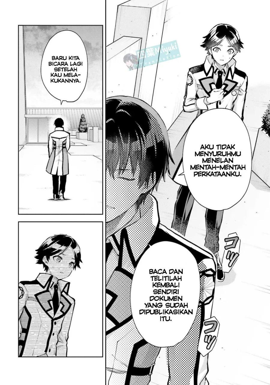 Mahouka Koukou no Rettousei Escape-hen Chapter 24 Gambar 16