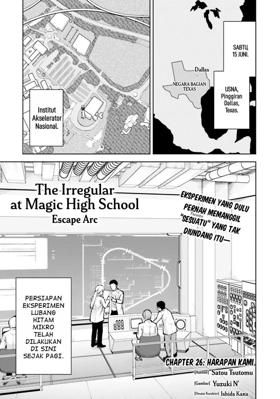 Komik Mahouka Koukou no Rettousei Escape-hen Chapter 26 gambar 1