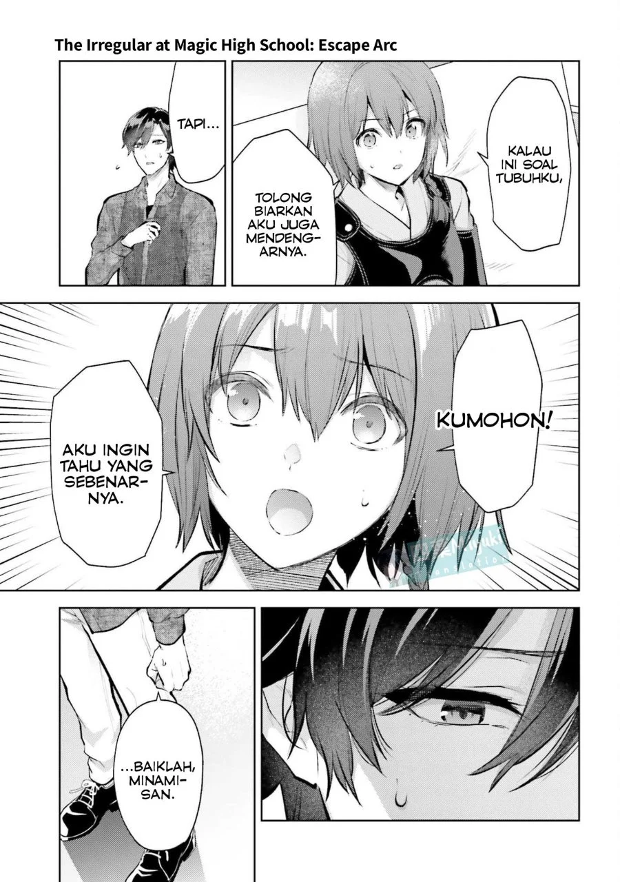 Mahouka Koukou no Rettousei Escape-hen Chapter 27 Gambar 8