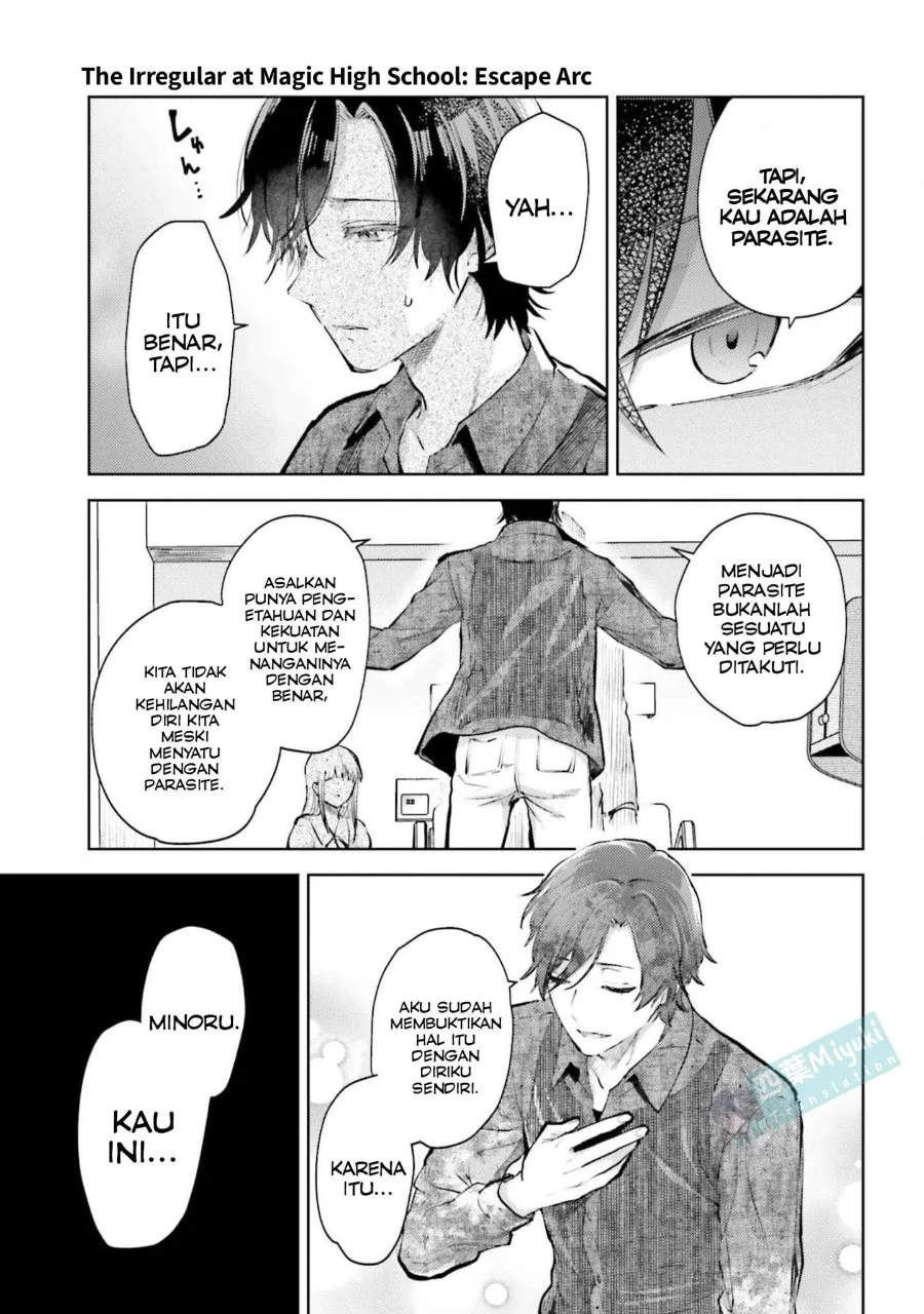 Mahouka Koukou no Rettousei Escape-hen Chapter 28 Gambar 16