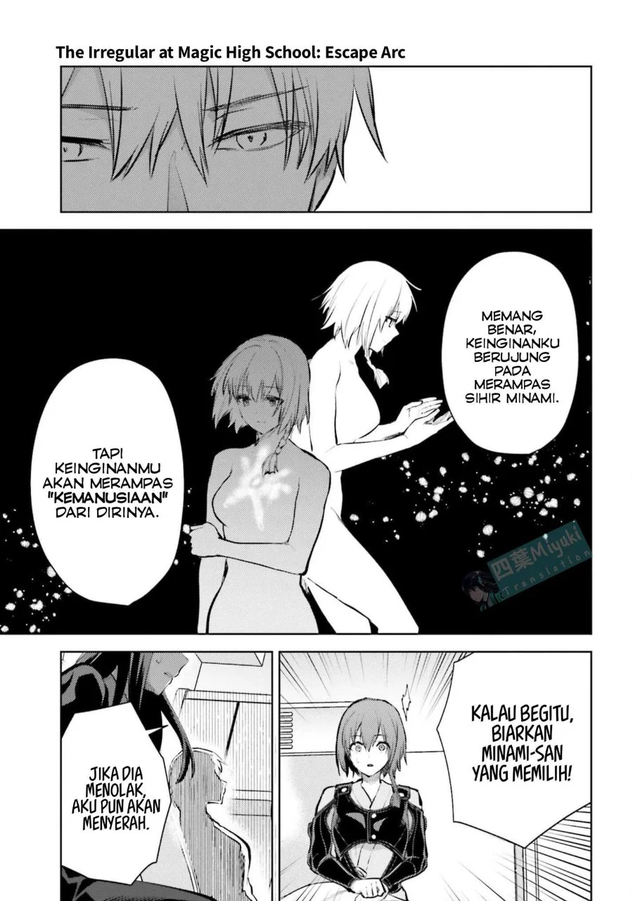Mahouka Koukou no Rettousei Escape-hen Chapter 28 Gambar 20