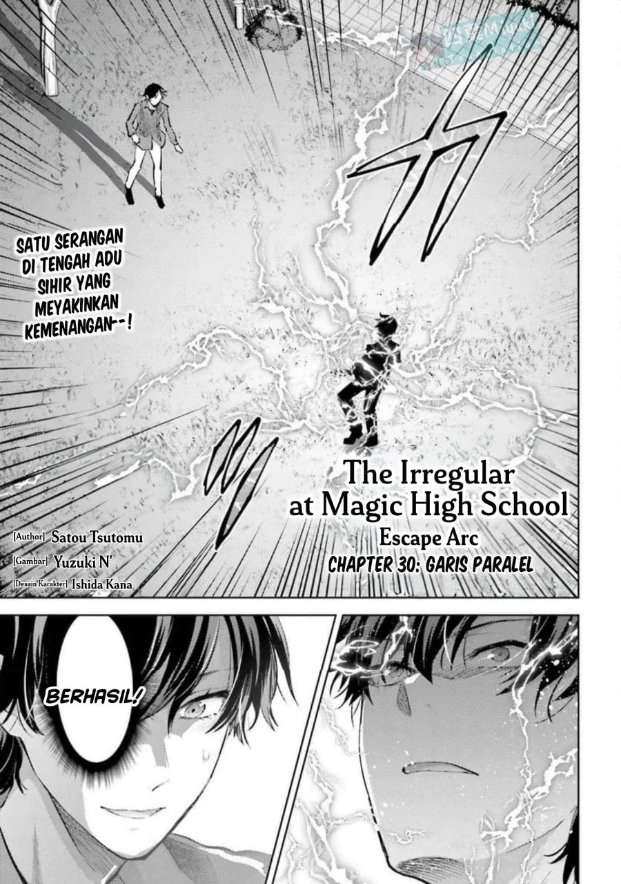 Komik Mahouka Koukou no Rettousei Escape-hen Chapter 30 gambar 1