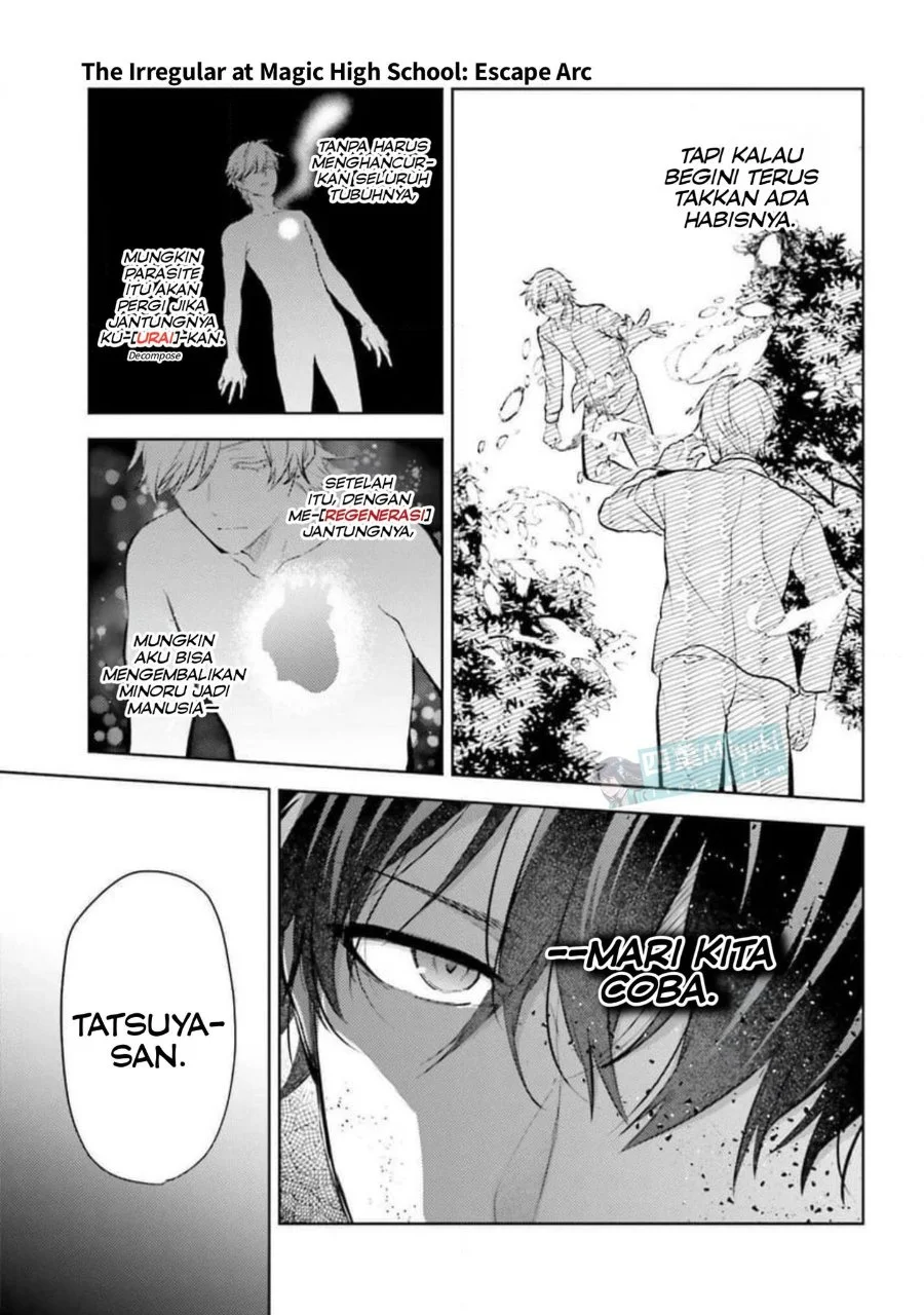 Mahouka Koukou no Rettousei Escape-hen Chapter 30 Gambar 19