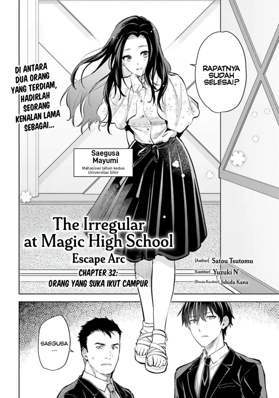 Manga Mahouka Koukou no Rettousei Escape-hen Chapter 32 gambar 2