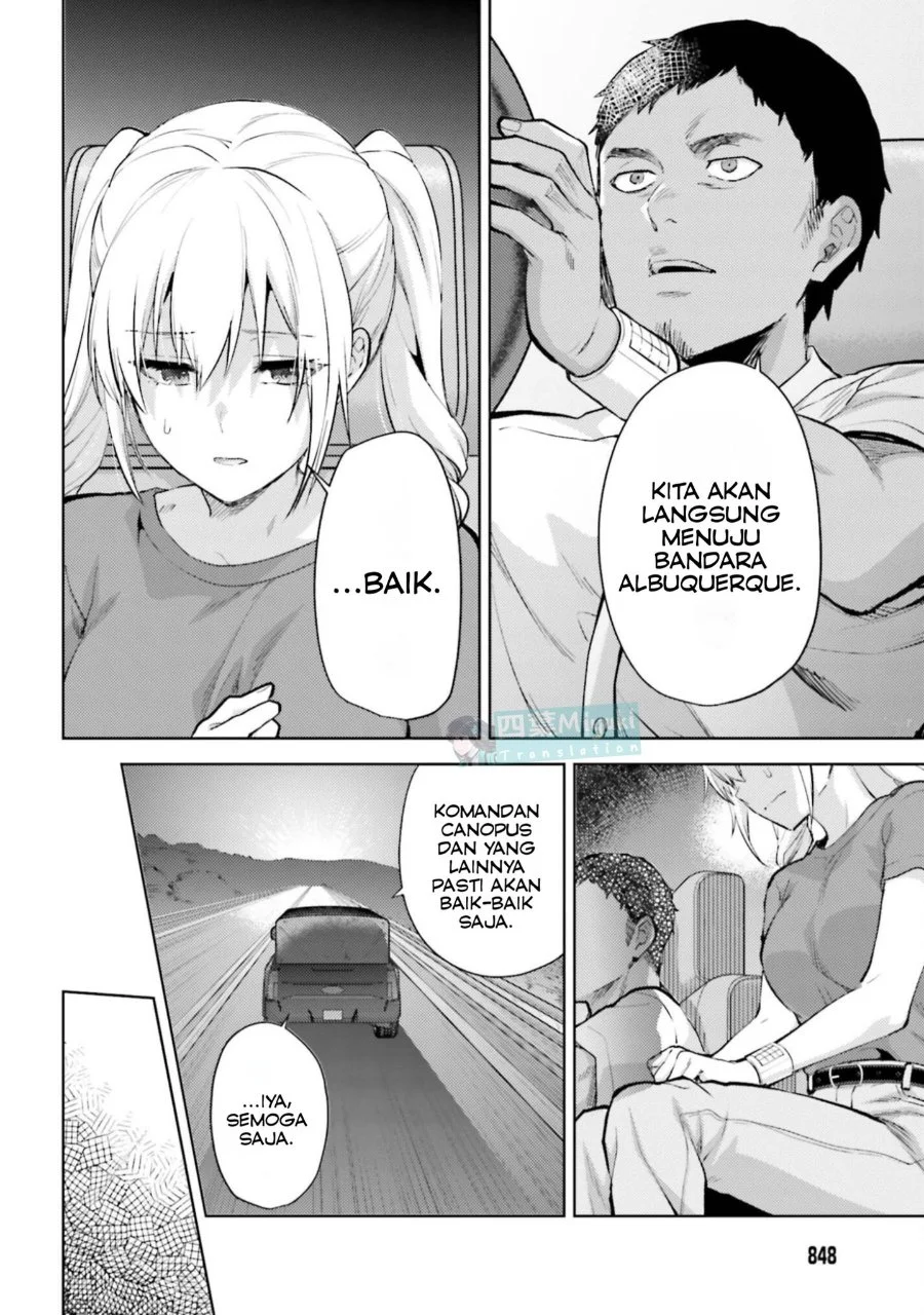 Mahouka Koukou no Rettousei Escape-hen Chapter 34 Gambar 20